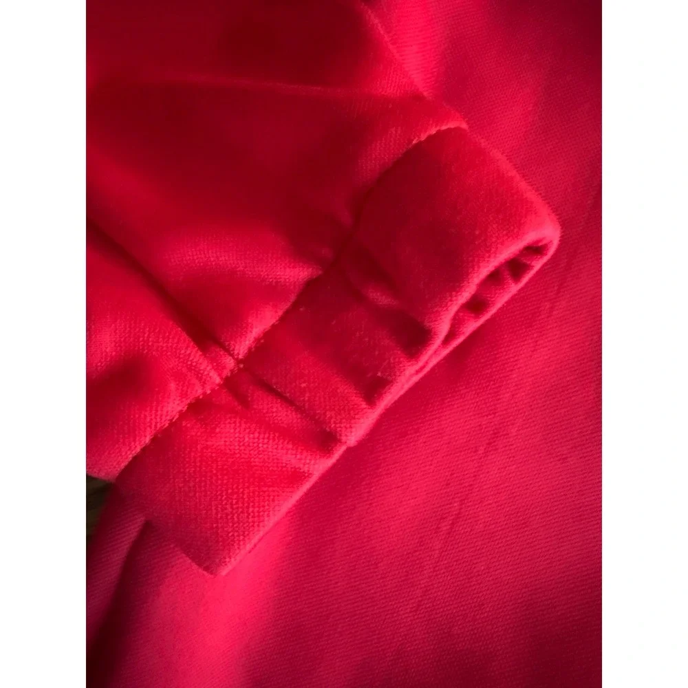 Boys New Balance Track Jacket Full‎ Zip Red Athletic Sportswear Zipper Pockets